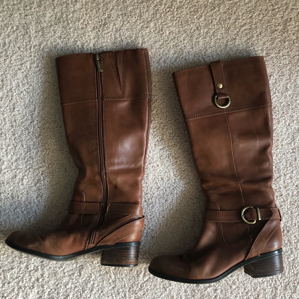 ✨HOST PICK✨ Brown leather riding boots